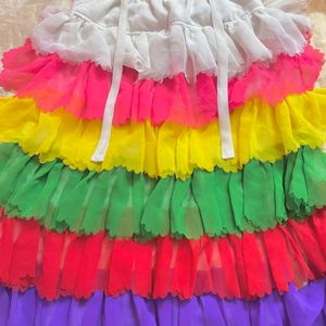 rainbow dress for little girlies