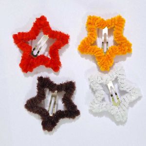 Y2k Fuzzy Wire Star Clip