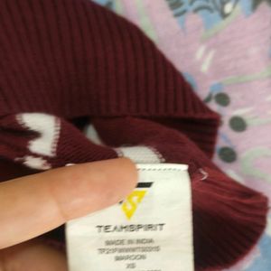 Marron Teamspirit Sweatshirt In Size XS