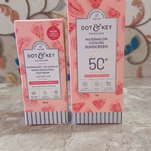 Dot&key Watermelon Serum & Sunscreen Combo