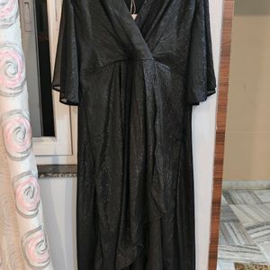 Price Drop!!!!Black Maxi Wrap-up Dress
