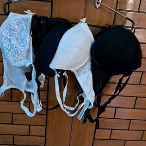 Combo  Of Four  Imported Fabric Bra