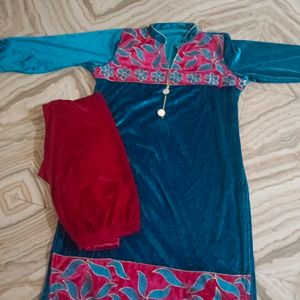 Kurta With Pant No Dupta