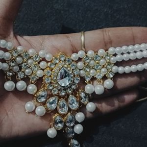 White Jwellery Set