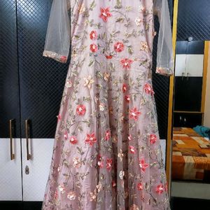 Ethnic Floral Gown