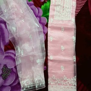 ORGANZA DRESS MATERIAL