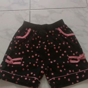 Girls Short Pant