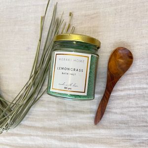 Lemongrass Bath Salt- FREE SPOON