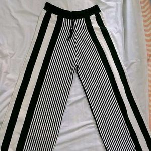 Balck Nd White Trouser