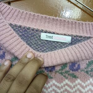 Lavender Oversized Pullover