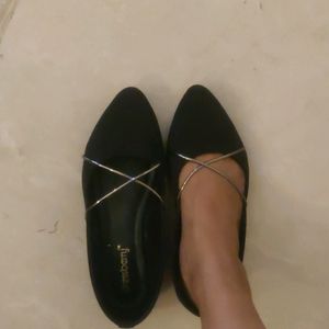 Dressberry Black Ballerinas