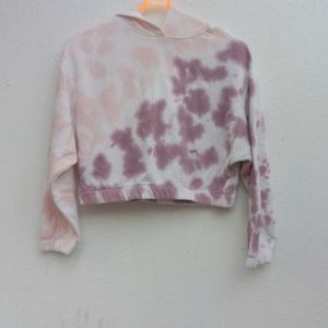 Tie & Dye Hoodie Style Croptop