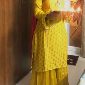 Yellow Ethnic Dress