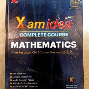 📚CBSE Mathematics Xam Idea Class 9th 📚