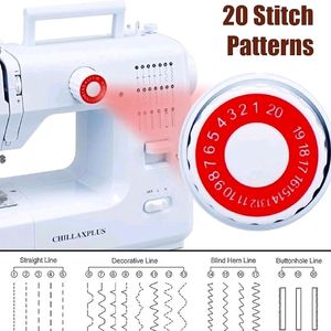 20 Stitch Pattern Sewing Machine