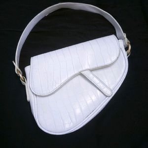 Shein White Shoulder Bag