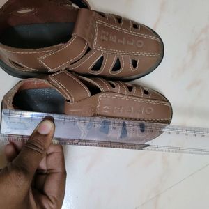 Leather Type Shoe For Boy Kid