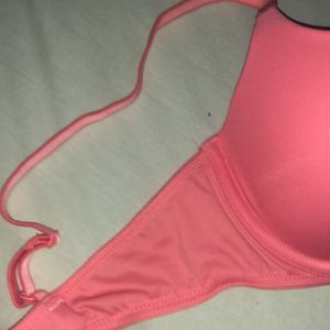Watermelon Pink Full Cup Bra Never Used 32D