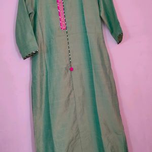 Sangria Green Kurta☘️