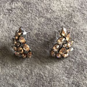 Swarovski Champagne Studs