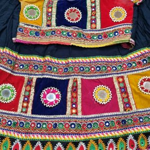 Black Chaniya Choli With Dupatta