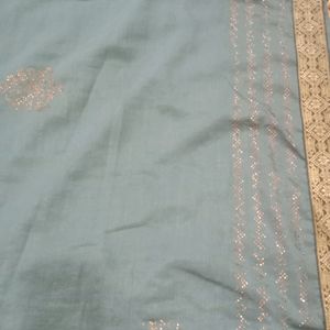 Party Wear Border Saree