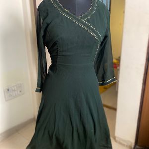 Dark Green Kurti