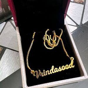 Customised Name Pendent