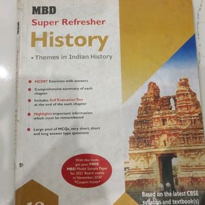 MBD Super Refresher History Cbse Class 12