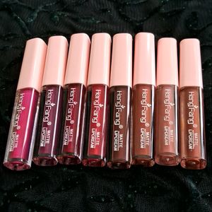 Lipstick Combo Of 8 ( Heng Fang)