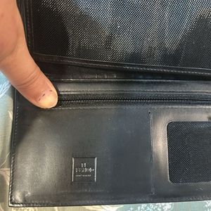 Fendi Grey Zucchino Canvas Wallet