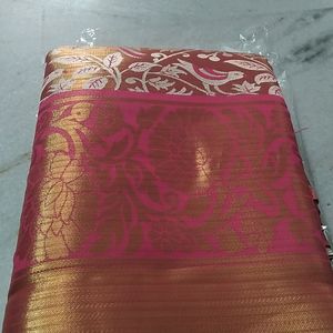 Wedding Pure Tissue Kanjeevaram Saree