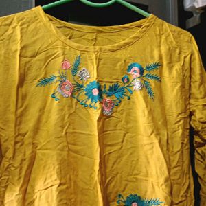 Kurta With Embroidery