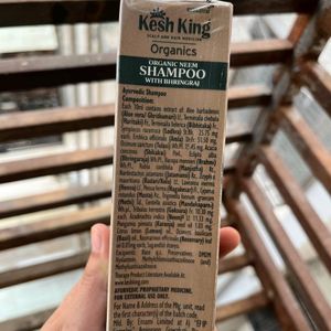 Kesh King Organic Neem Shampoo With Bhringraj | Re
