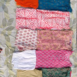 Less Used Kurta Set Of 5