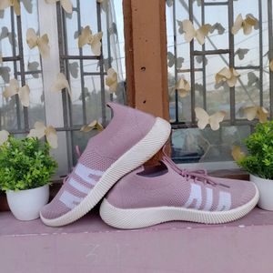 Pink sports Shoes