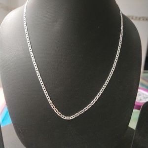 925 Silver Hallmark Tranding Figaro Chain  18"inch