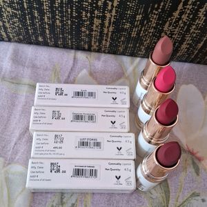 Lipstick By Myhlamm Satin Matte Combo Of 4