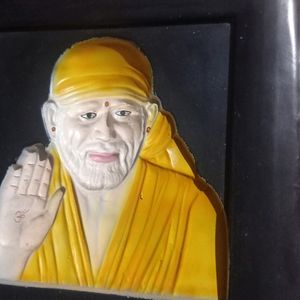 3d Effect Sai Baba Picture