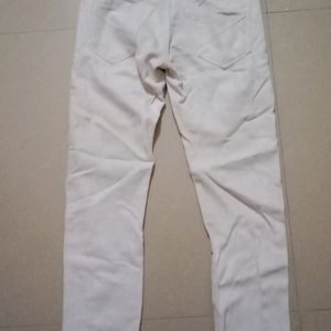 Pure White Pant For Women