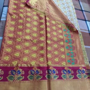 Bridal Wear Pattu Saree