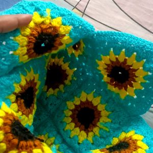 Crochet 🧶 Sunflower 🌻bag