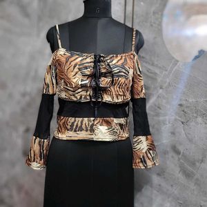 Animal Printed Ladies Top