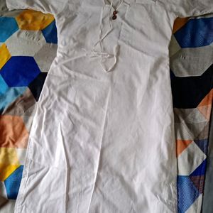 White Long Kurti