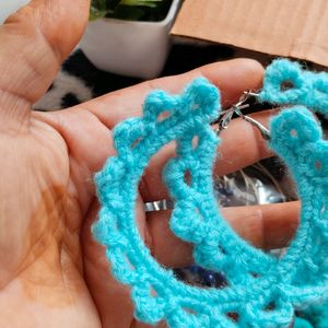 Crochet Round Earing