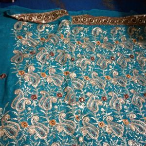 Excellent Heavy Saree With Stiched Blouse ✨💞