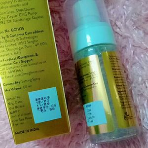 Myglamm makeup setting spray