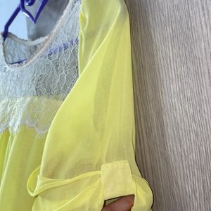 Lemon Yellow Dress