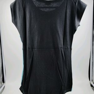 Colour Block Tshirt (Black)