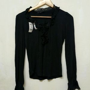 Trendy New Black Top For Women